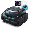 Image de Robot Aspirateur de Piscine Sans Fil, Détection de Débris avec Caméra AI, Nettoyage Maître 8-en-1, Filtration à Deux Couches, Moteurs Sans Brosse, pour Piscines jusqu'à 180 m², Contrôle des Applications - Neuf