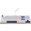 Image de Clavier gaming Machenike K500B-B87 filaire mécanique rétroéclairé Red Switch - blanc
