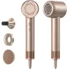 Image de Sèche-cheveux DREAME Glory Mix, 1600W, 3 buses magnétiques, 4 réglages de température, 300 millions d'ions négatifs/cm³, 76dB, moteur de 110 000 tr/min, doré