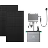 Image de Zendure Solarflow 800 - Micro-onduleur Hybride Intelligent 1200w Mppt, Puissance Ac Bidirectionnelle De 800 W, Avec 450wx2 Panneau Bifacial, Avec Ab2000l Batterie