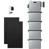 Image de Zendure Solarflow 2400 Pro - Batterie Solaire 2400w Ac, Pv 4800w, 2.4-16.8kwh, Plug & Play, Ip65, Tesla/pompes À Chaleur. Avec Compteur Intelligent 3ct, 4xab3000l (11.52 Kwh), 450wx2 Panneau Bifacial