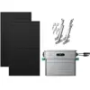 Image de Zendure Solarflow 800 Pro 2 - Stockage Énergétique Solaire Domestique 800w, Gestion Intelligente, Ip65, Avec 450wx2 Panneau Bifacial, Et Support De Panneaux (balcon)