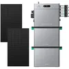 Image de Zendure Solarflow 2400 Pro - Batterie Solaire 2400w Ac, Pv 4800w, 2.4-16.8kwh, Plug & Play, Ip65, Tesla/pompes À Chaleur. Avec 2xab3000l (5.76 Kwh), Avec 450wx2 Panneau Bifacial
