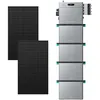 Image de Zendure Solarflow 2400 Pro - Batterie Solaire 2400w Ac, Pv 4800w, 2.4-16.8kwh, Plug & Play, Ip65, Tesla/pompes À Chaleur. Avec 4xab3000l (11.52 Kwh), Avec 450wx2 Panneau Bifacial