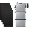 Image de Zendure Solarflow 2400 Pro - Batterie Solaire 2400w Ac, Pv 4800w, 2.4-16.8kwh, Plug & Play, Ip65, Tesla/pompes À Chaleur. Avec 2xab3000l (5.76 Kwh), Avec 450wx4 Panneau Bifacial