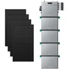 Image de Zendure Solarflow 2400 Pro - Batterie Solaire 2400w Ac, Pv 4800w, 2.4-16.8kwh, Plug & Play, Ip65, Tesla/pompes À Chaleur. Avec 4xab3000l (11.52 Kwh), Avec 450wx4 Panneau Bifacial