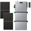Image de Zendure Solarflow 2400 Pro - Batterie Solaire 2400w Ac, Pv 4800w, 2.4-16.8kwh, Plug & Play, Ip65, Tesla/pompes À Chaleur. Avec 2xab3000l (5.76 Kwh), Avec 500wx2 Panneau Bifacial