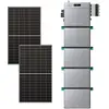 Image de Zendure Solarflow 2400 Pro - Batterie Solaire 2400w Ac, Pv 4800w, 2.4-16.8kwh, Plug & Play, Ip65, Tesla/pompes À Chaleur. Avec 4xab3000l (11.52 Kwh), Avec 500wx2 Panneau Bifacial