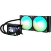 Image de TRYX PANORAMA Refroidissement par eau complet ARGB - 280 mm noir