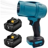 Image de Souffleur de feuilles avec moteur à grande vitesse compatible avec Makita 18 V