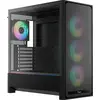 Image de Ocypus Delta C70 ARGB, tour de milieu, PC, noir, ATX, E-ATX, Micro ATX, Mini-ITX, ABS (acrylonitrile butadiène styrène), SPCC, verre trempé, gaming
