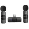 Image de Micro cravate sans fil Boya V20, USB-C, double canal, omnidirectionnel, réduction de bruit - Neuf