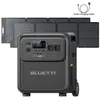Image de Centrale électrique portable BLUETTI Elite 400 avec 2 panneaux solaires de 200 W, batterie de secours de 3840 Wh avec roulettes, générateur solaire pour le camping, fonctionnement hors réseau