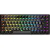 Image de Akko 3084B Plus Noir & Or 75 % Disposition ISO-FR Clavier de jeu mécanique échangeable à chaud multi-modes 2,4 GHz /USB Type-C/BT 5.0