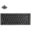 Image de Clavier mécanique sans fil Akko Air 01, profil bas, couleur noire, rétroéclairage RGB, disposition QWERTY américaine, switch Kailh Dirft