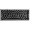 Image de Clavier mécanique sans fil Akko Air 01, profil bas, couleur noire avec éclairage RGB, disposition QWERTY américaine, interrupteurs Kailh Deep Sea Island Pink miniatures