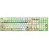 Image de Clavier mécanique sans fil Akko x The Legend of Hei 5108 V5, Bluetooth/2,4 GHz - Jaune crème ultra