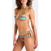 Image de Bas de maillot de bain rayé brillant DASIA LOMARICA