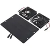 Image de Kit De Ventilateur De Panneau Solaire, Double Extracteur D'Air, Équipement De Ventilation Extérieure Pour Serres 10w 800ma