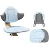 Image de Stokke Nomi Cushion / Coussin d'assise pour chaise haute Nomi, Stokke Nomi couleur:Grey Blue