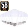 Image de 30 Ampoules Led E27 12w Blanc Neutre 4500k Haute Luminosité
