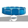 Image de Intex - Kit Piscine Tubulaire Metal Frame Ronde 3,66 X 0,76 M + Bâche De Protection