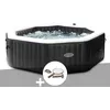 Image de Intex - Kit Spa Gonflable Purespa Carbone Octogonal Bulles Et Jets 6 Places + Kit D'Entretien