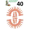 Image de 40 Lames De Rechange Pour Tondeuse À Gazon À Batterie Florabest Fat18b2 - Lidl 95940