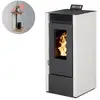 Image de Interstoves - Pack Poêle À Granules Marina 11 Etanche + Kit Conduit Vertic