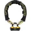 Image de OnGuard 8016 Chaîne avec antivol Beast 110cm x 14mm, noir/jaune