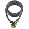 Image de Antivol Spirale Vélo Vert 180cm - Leger Et Facile A Transporter - Onguard