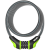 Image de Antivol Spirale Combinaison Vélo Vert 180cm - Verrouillage Sans Cle A Code - Onguard