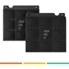 Image de Filtre Charbon Lavable Type 20 Dkf43 Cfw020 220x180x20 Mm (480181700586, 484000008571) Hotte Aeg Airlux, Ariston Hotpoint, Arthur Martin Electrolux, Bauknecht, Brandt, Electrolux, Fagor, Ikea, Ikea