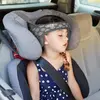 Image de Appui-tête NapUp pour les enfants qui dorment en voiture | Aide au sommeil pour siège enfant - Gris
