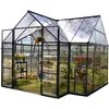 Image de Serre de jardin 10.1m² gris - Palram - 702422 - victory orangery