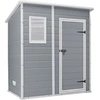 Image de Keter Manor Pent Abri à outils L 183,5 x P 111 x H 200 cm, Couleur gris