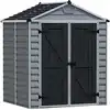 Image de Abris de jardin 2.7m² gris - Palram - 704258 - skylight