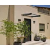 Image de Palram - Marquise Transparente 94x150,5cm Gris Anthracite 704743