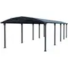 Image de Carport 38.5m² Gris Anthracite Palram 704395