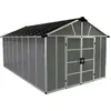 Image de Abri de jardin 11x17.2 pieds gris anthracite avec plancher - Palram - 705723 - yukon