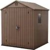 Image de Abri de jardin Keter Darwin 6x8 - 221 x 244 x 190 cm - brun