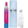 Image de Machine à gazéifier l'eau + 1l bouteille + 1 cylindre - bleu pastel - Sodastream - 1012811333 -