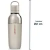 Image de SODASTREAM   Bouteille isotherme Fizz&Go Easy-Mix   0,71 l   Pour l'eau pétillante et les appareils à eau gazeuse   Maintient la fraîcheur pendant 6 heures   Couleur sable