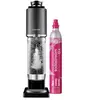 Image de Machine à gazéifier l'eau + 1 bouteille + 1 cylindre noire - Sodastream - 1013811330 - fresh plus