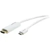 Image de Kramer Electronics C-USBC/HM-6 1,8 m USB type-C HDMI type A (standard) Blanc (99-97211106)