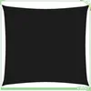 Image de Voile De Parasol - Fafeicy - 135744 - 4 X 4 M - Carré - Tissu Oxford Pu Anti-uv Noir