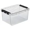 Image de Boîte de rangement avec couvercle, dim. 50 x 39 x 26 cm, 32 L, 1 pièce - CC Hobby Emballages, boîtes et rangements - CCH-712256