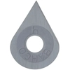 Image de Lame carbure goutte d'eau pour grattoir ERGO  625 - BAHCO - 625-DROP
