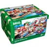 Image de BRIO World - 33052 Straßen & Schienen Bahn Set Deluxe