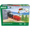Image de Coffret de locomotive à vapeur à piles BRIO World 36017 - Circuit ferroviaire en bois - Édition spéciale